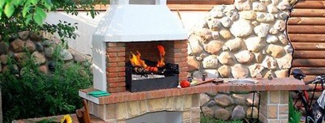Барбекю своими руками из кирпича: делаем печку для готовки на открытом огне