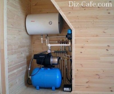 Подведение воды от скважины к дому