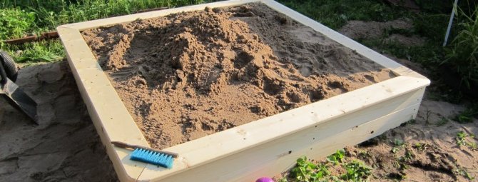 Детская песочница в саду: сооружаем классное место для детского отдыха