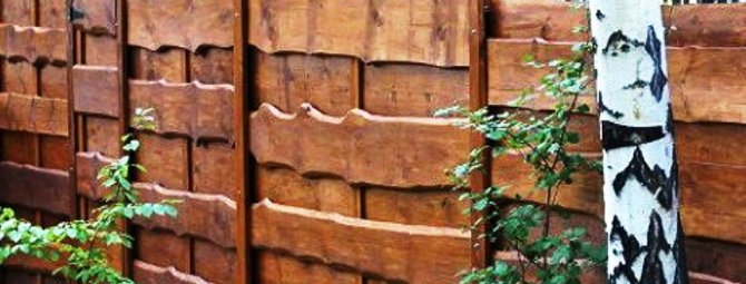 Мой отчет о строительстве деревянного забора с откатными воротами