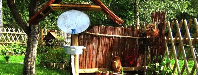 Делаем уличный умывальник для дачи: простые (и не очень) варианты