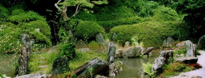 Японский сад камней – раскрытие азов восточной стилистики