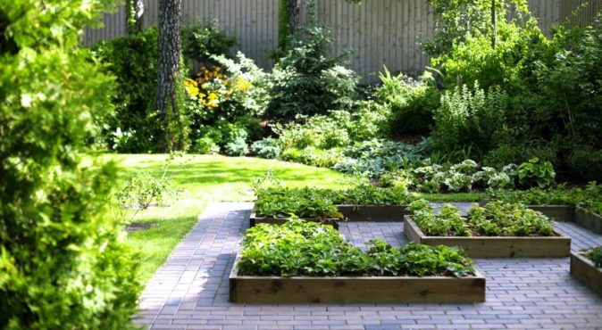 ландшафтный дизайн сада и огорода