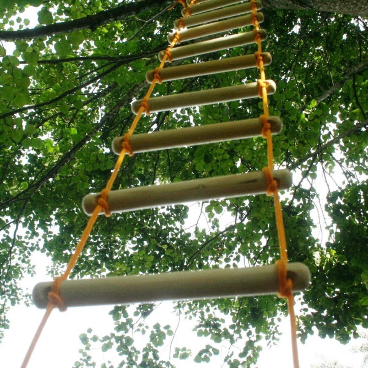 Веревочные лестницы: виды, размеры и инструкция по изготовлению
