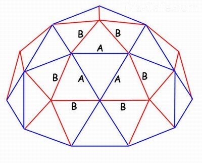 Как рассчитать сферу из треугольников
