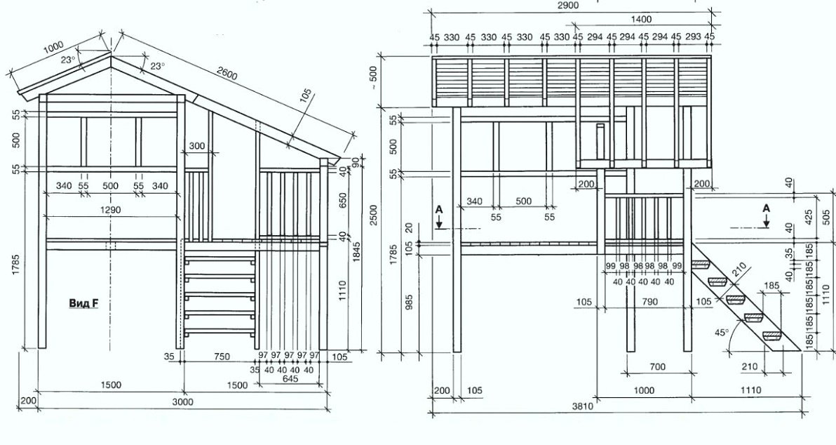 Дачный домик своими руками: схемы и инструкции, как построить дачный домик | VK