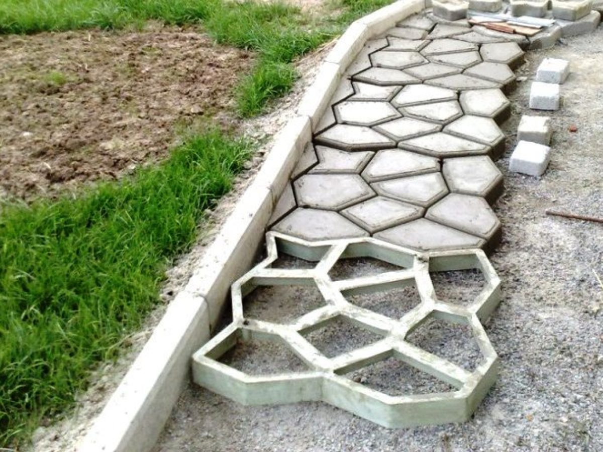 Как приготовить бетонную смесь для дорожки сухая бетонная смесь